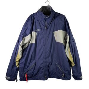 Ride Snowboards MTNdry Series Jacket Nylon Navy Blue‎ Grey XL Mens Snowboard Ski